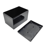 Empty 12V 12AH battery box black cover