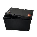 12V 90AH battery box with handle open