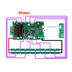 BMS for Greenworks 40V battery box