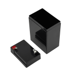 6V 4AH battery box empty black cover