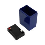 6V 4AH battery box empty blue cover