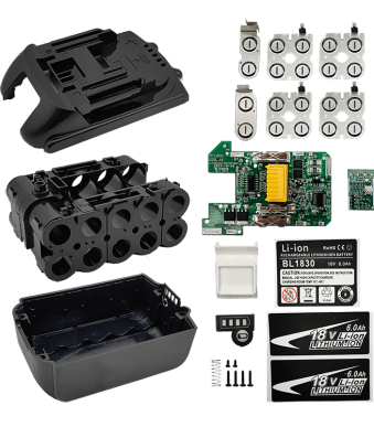 BL1830 10PCS 18650 6.0AH kit