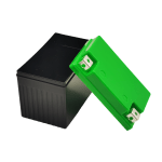 YT4 Battery Box green open