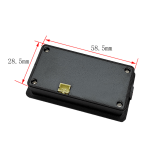 battery power indicator cut out size