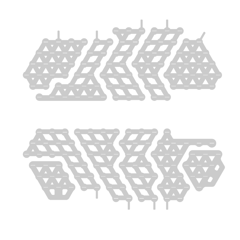10S9P nickel strip for Polly DP9