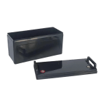 12V 120AH empty battery box open