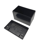 YT9X empty battery box inside view