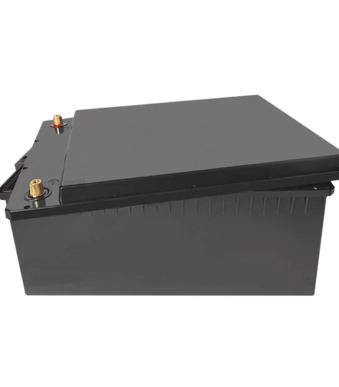 12V 300AH empty battery box poles with brass terminal