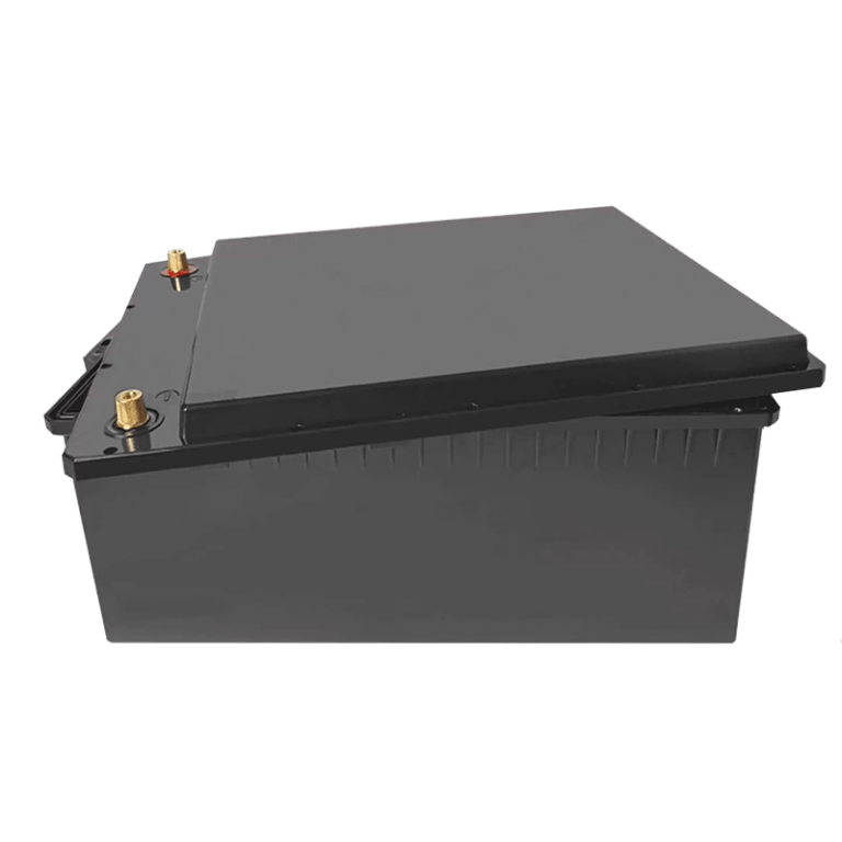 12V 300AH empty battery box poles with brass terminal