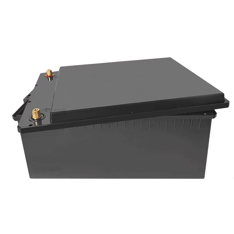 12V 300AH empty battery box poles with brass terminal