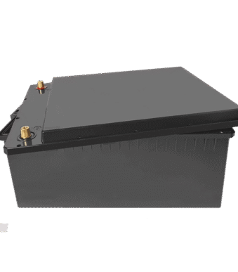 12V 300AH empty battery box poles with copper terminal