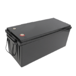 12V 300AH empty battery box black