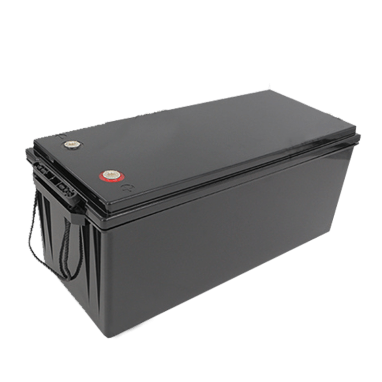 12V 300AH empty battery box black
