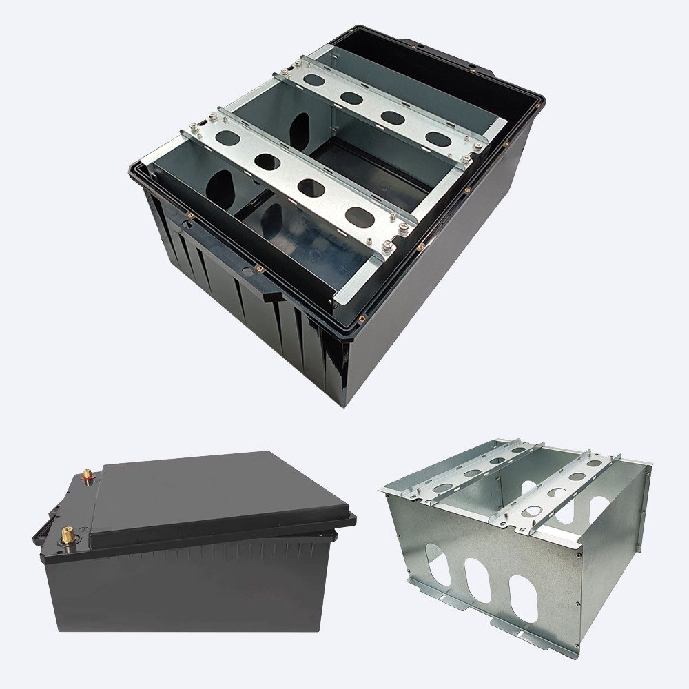 300AH box and iron cell holders